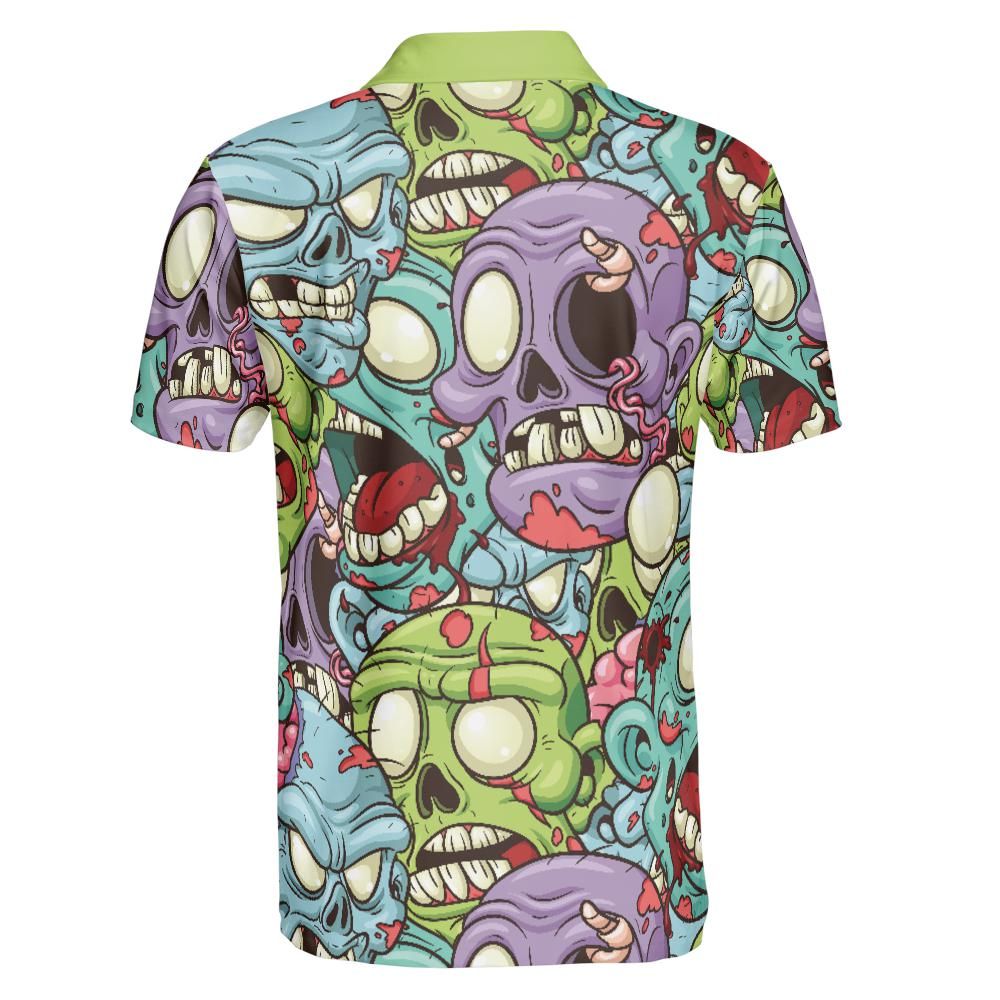 Zombie Heads Polo Shirt