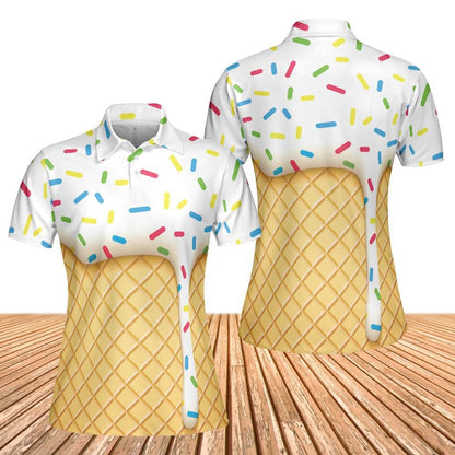 Ice Cream Cone Women's Polo Shirt