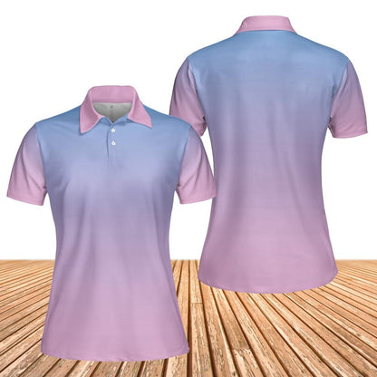 Pink Sunrise Women's Polo Shirt