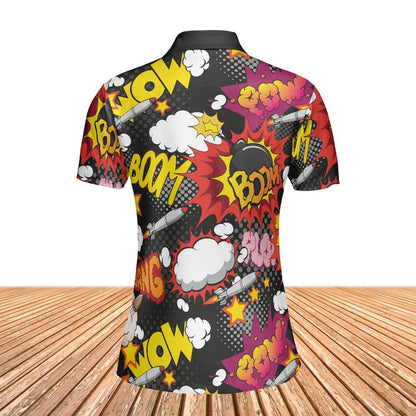 Comic Bomb Women's Polo Shirt