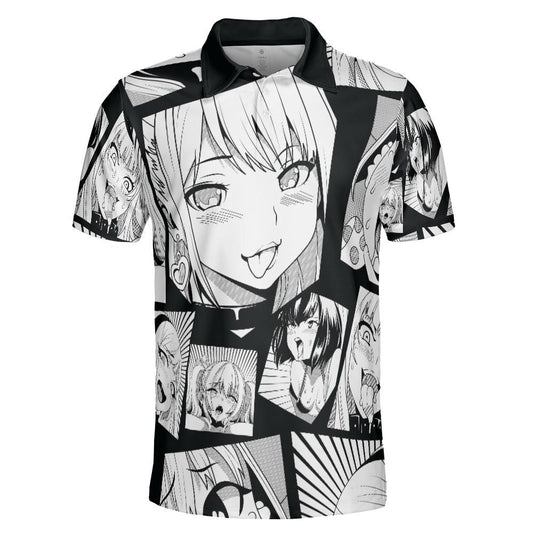 Naughty Anime Polo Shirt