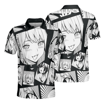 Naughty Anime Polo Shirt