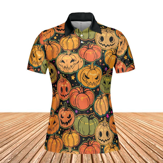Evil Pumpkin Patch Women's Polo Shirt