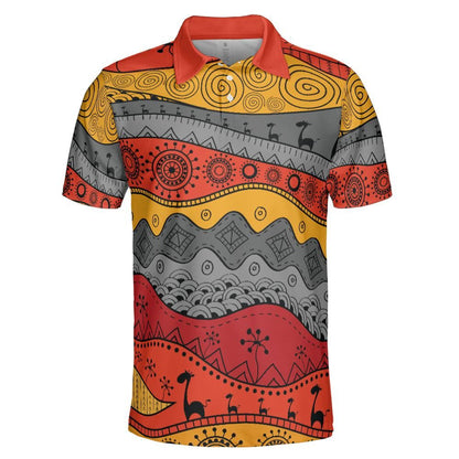 African Layers Polo Shirt