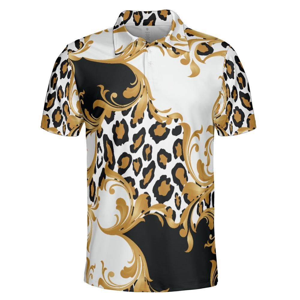 Leopard Baroque Polo Shirt