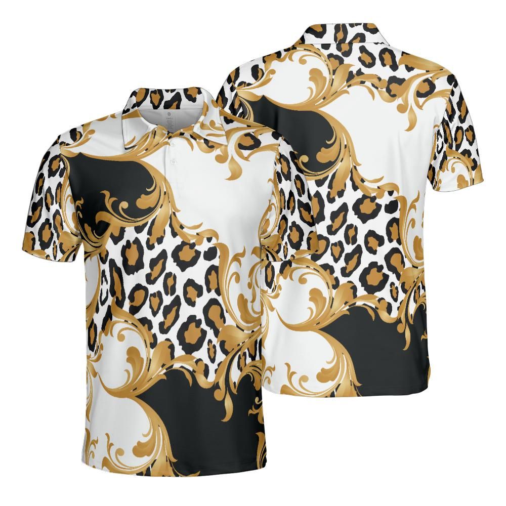 Leopard Baroque Polo Shirt