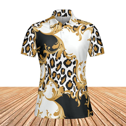 Leopard Baroque Women's Polo Shirt