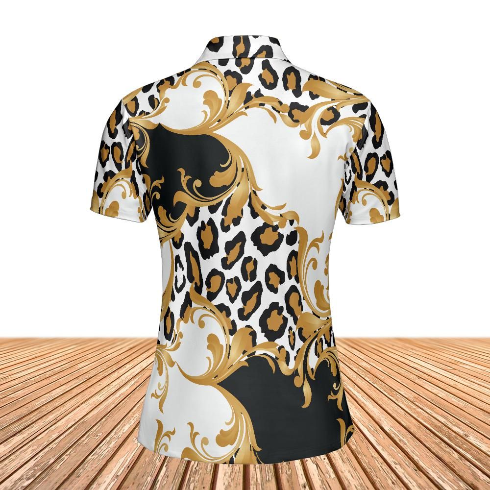Leopard Baroque Women's Polo Shirt