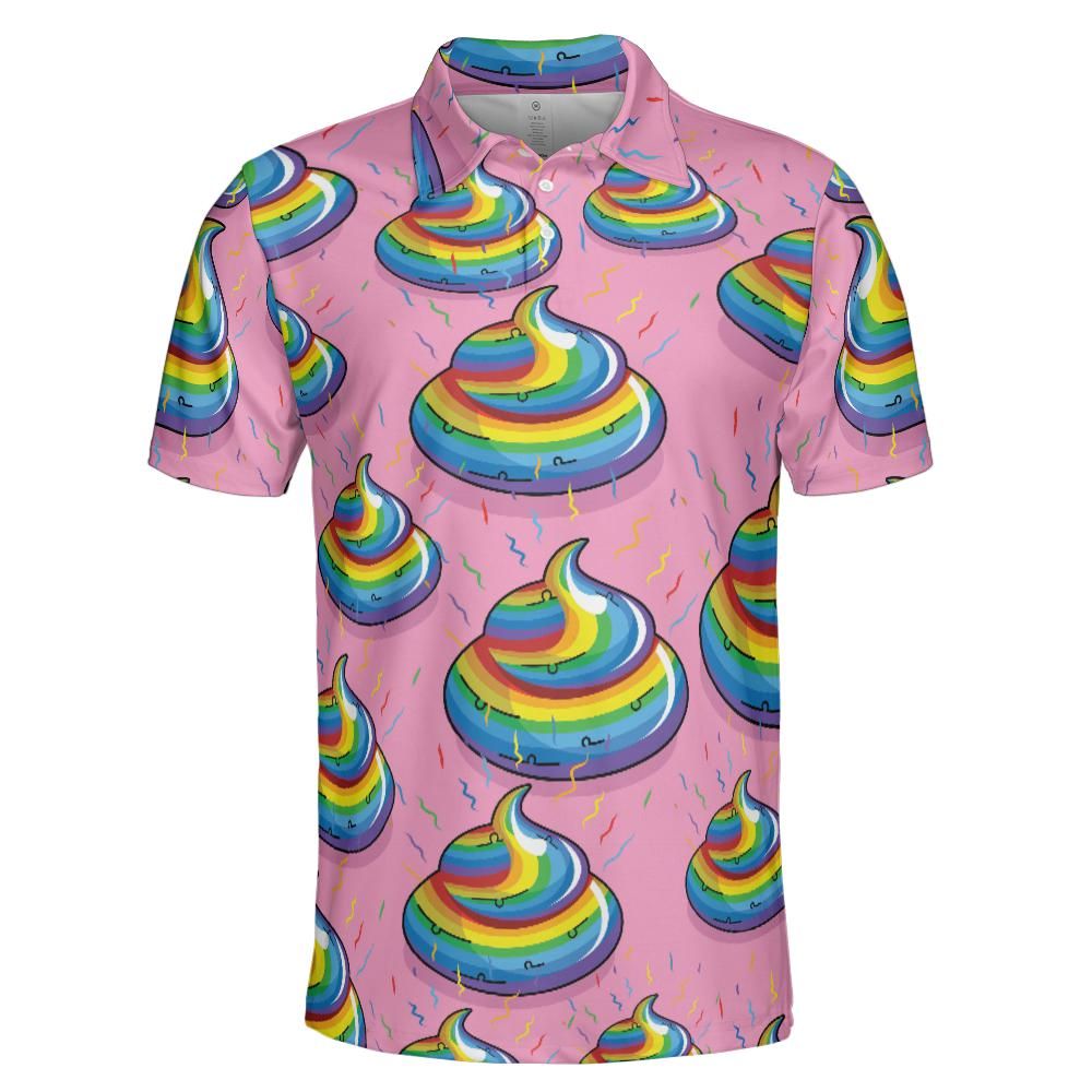 Unicorn Poop Polo Shirt