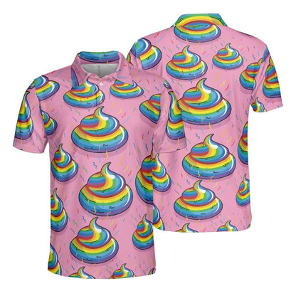 Unicorn Poop Polo Shirt