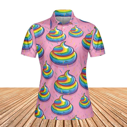 Unicorn Poop Women's Polo Shirt