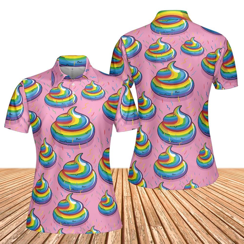 Unicorn Poop Women's Polo Shirt