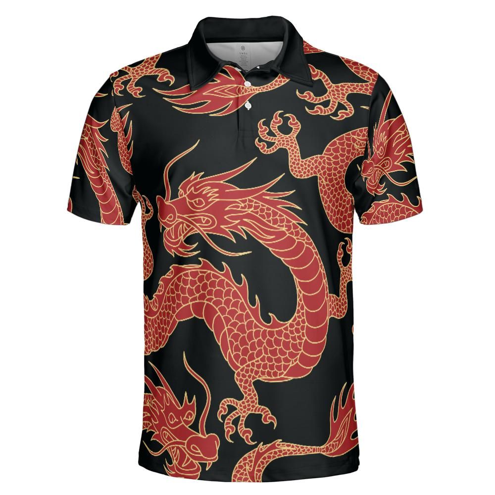 Red Dragon Polo Shirt