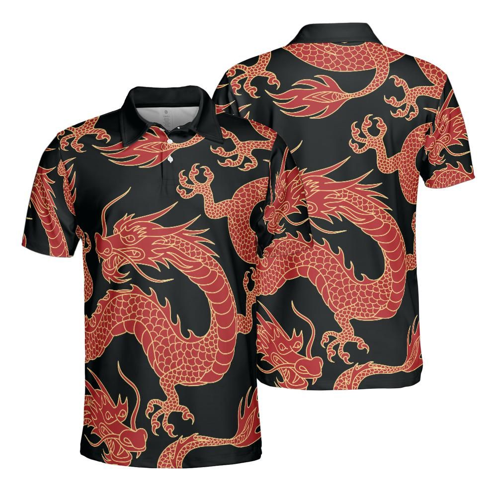 Red Dragon Polo Shirt