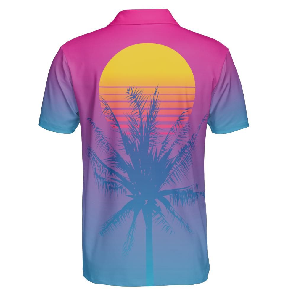 Sunset On The Beach Polo Shirt