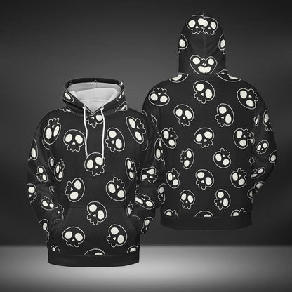 Skull Doodles Unisex Hoodie