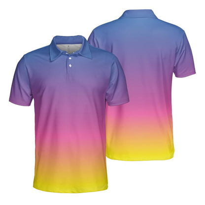 Tropical Gradient Polo Shirt