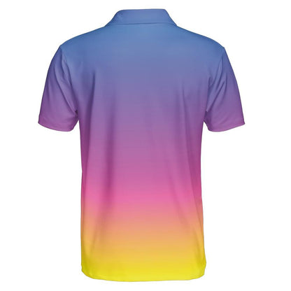 Tropical Gradient Polo Shirt