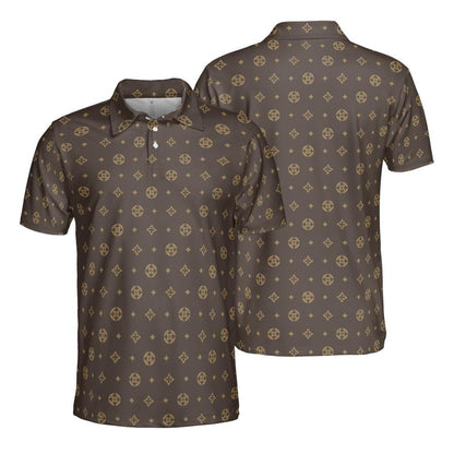 Brown Luxury Polo Shirt