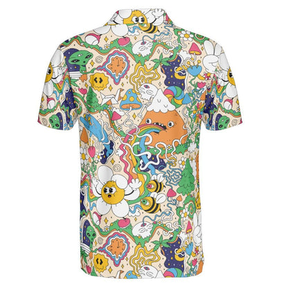 Mushroom Trip Polo Shirt