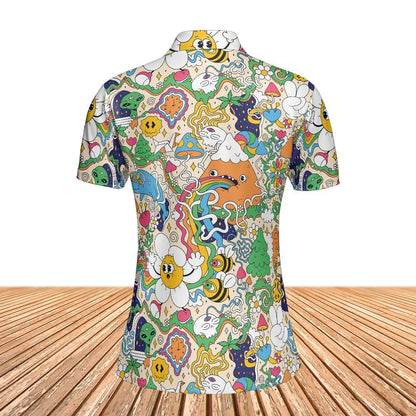 Mushroom Trip Women's Polo Shirt