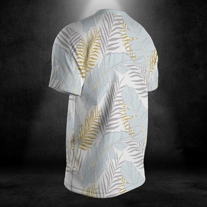 Blue Banana Leaves Unisex Comfort T-Shirt