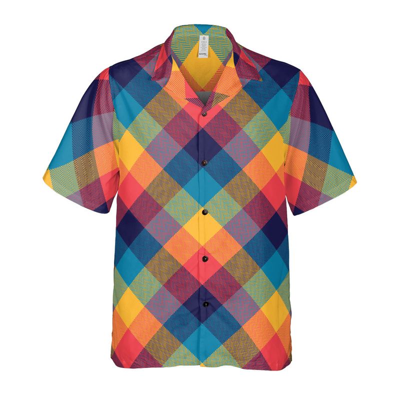 Autumn Plaid Button Up Shirt