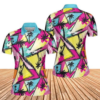 Tropical Geometry Women's Polo Shirt