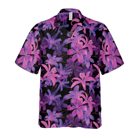 Luminous Flowers Button Up Shirt