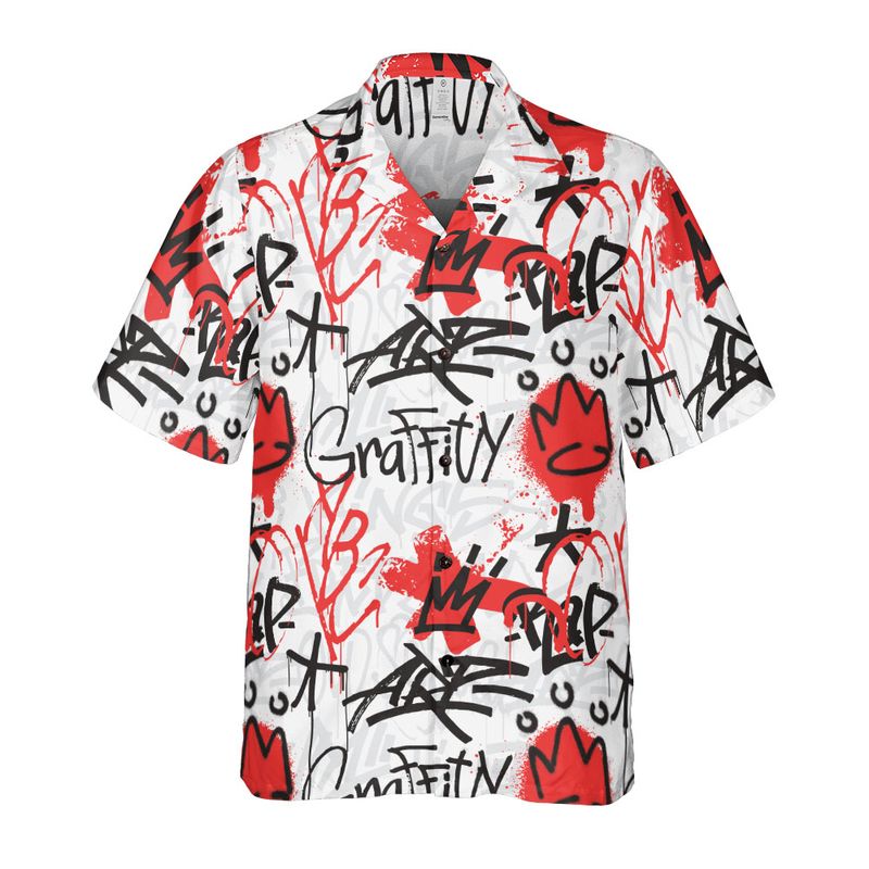 Graffiti Art Button Up Shirt