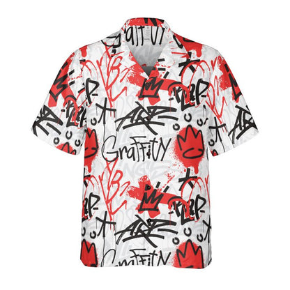 Graffiti Art Button Up Shirt