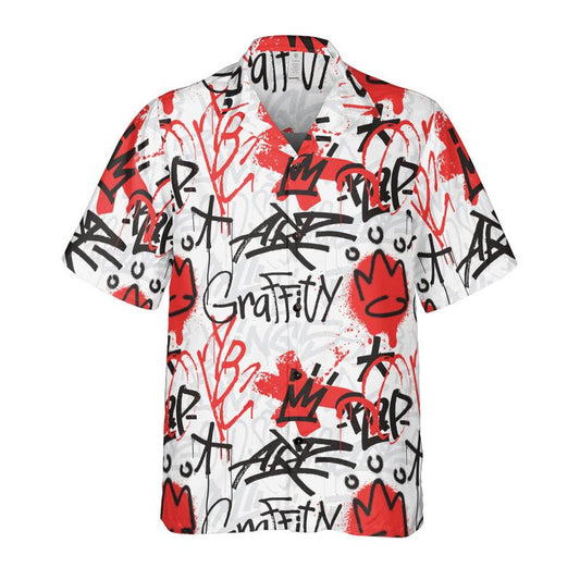 Graffiti Art Button Up Shirt