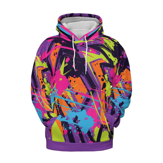 Abstract Zigzag Premium Unisex Hoodie