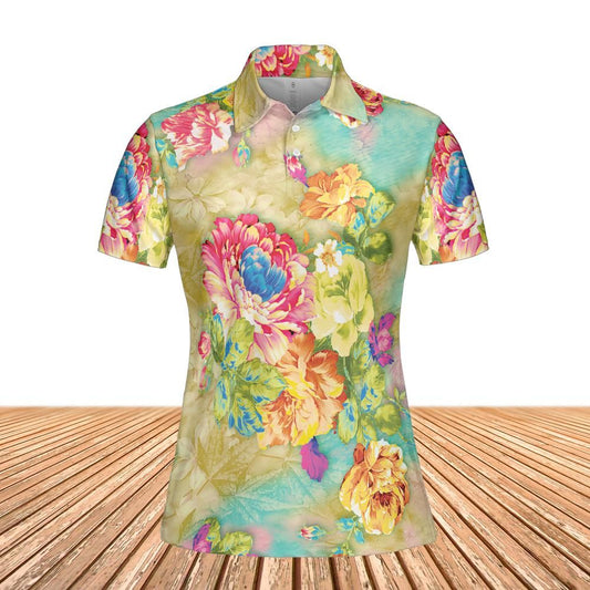 Flower Garden Women's Polo Shirt