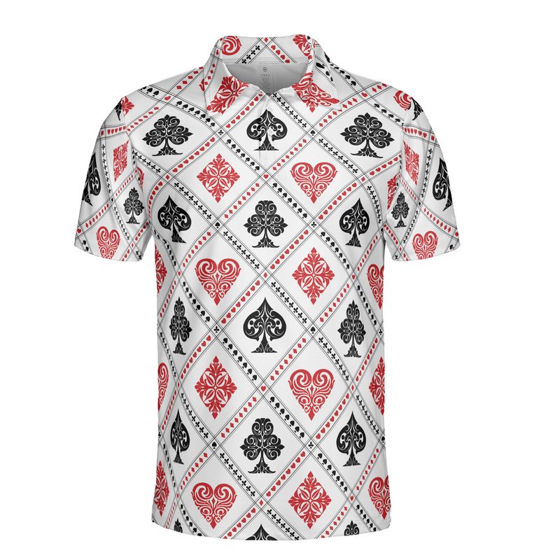 Playing Cards Suit Polo Shirt