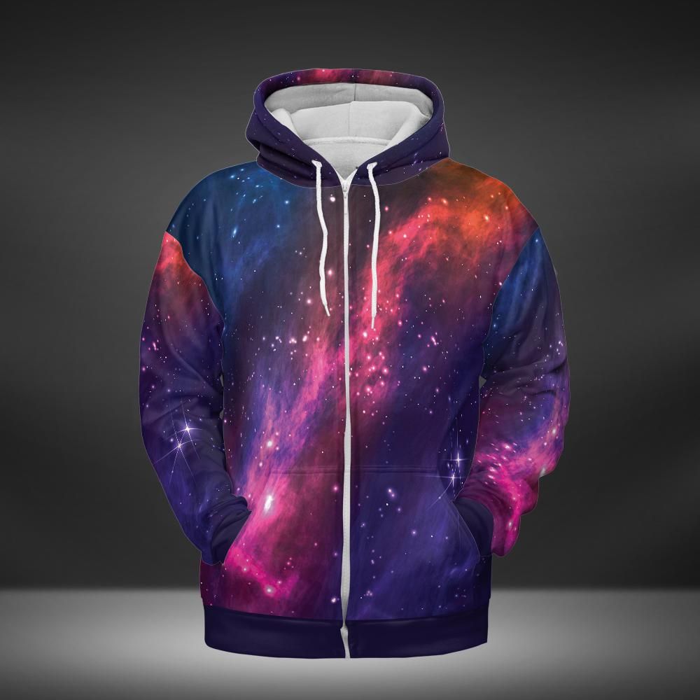 Deep Space Premium Unisex Zip Hoodie