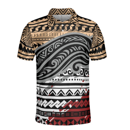 Polynesian Tribal Polo Shirt