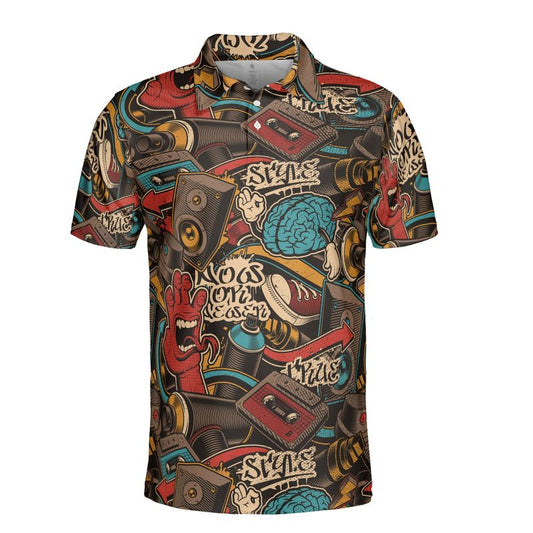Graffiti Life Polo Shirt