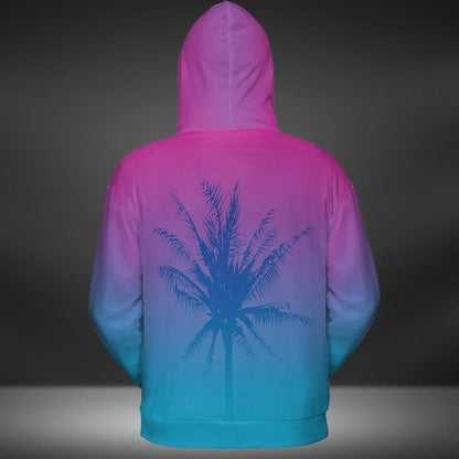 Sunset On The Beach Premium Unisex Hoodie