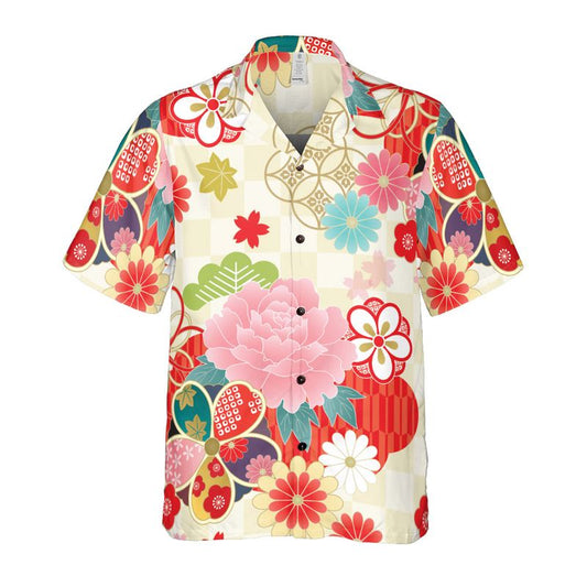 Japanese Kimono Button Up Shirt