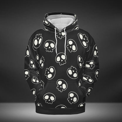 Skull Doodles Unisex Hoodie