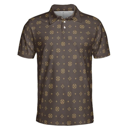 Brown Luxury Polo Shirt