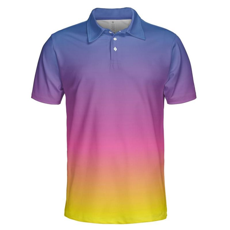 Tropical Gradient Polo Shirt