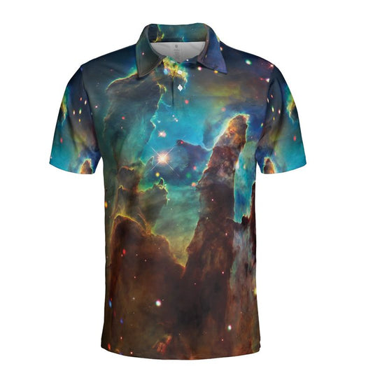 Deep Space Nebula Polo Shirt