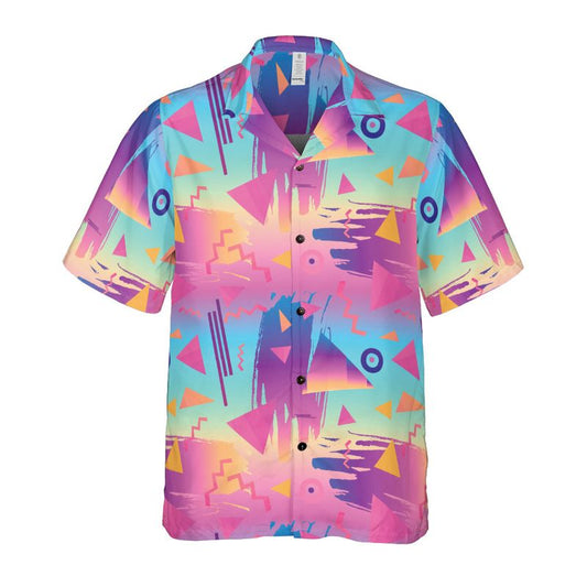 Retro 80's Button Up Shirt