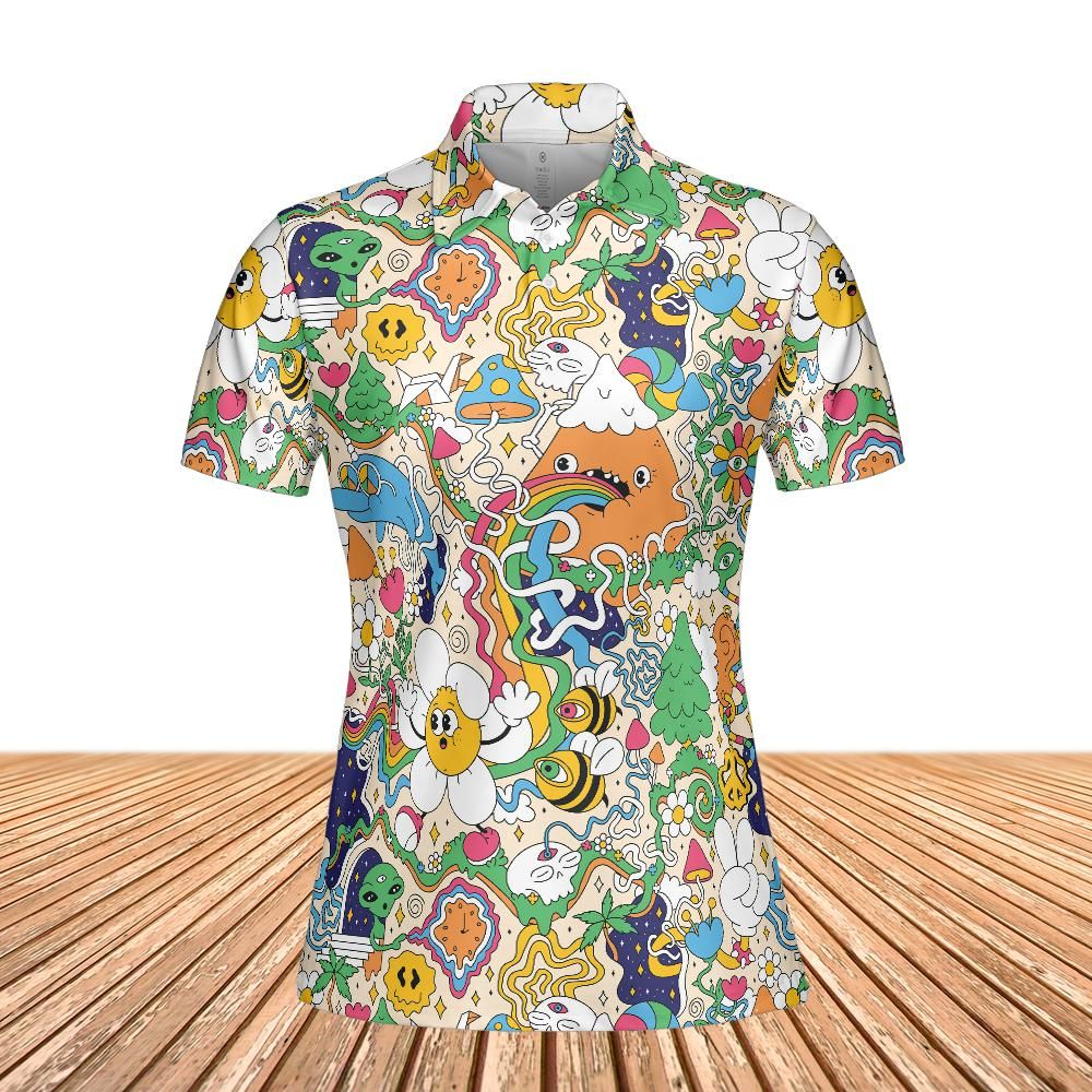 Mushroom Trip Women's Polo Shirt