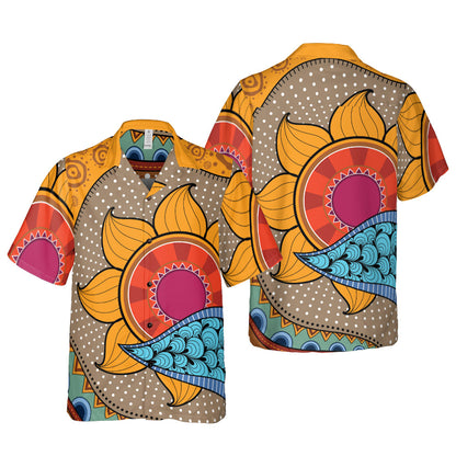 Sun Of The Motherland Button Up Shirt