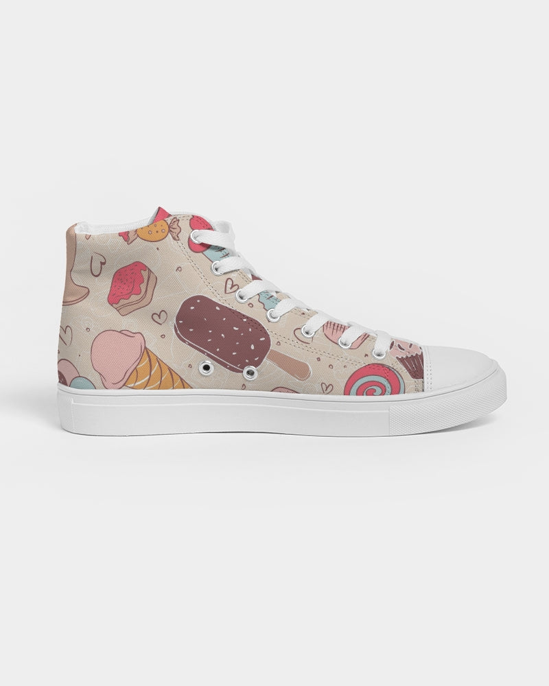 Sweet Tooth Men's High Top Canvas Shoe