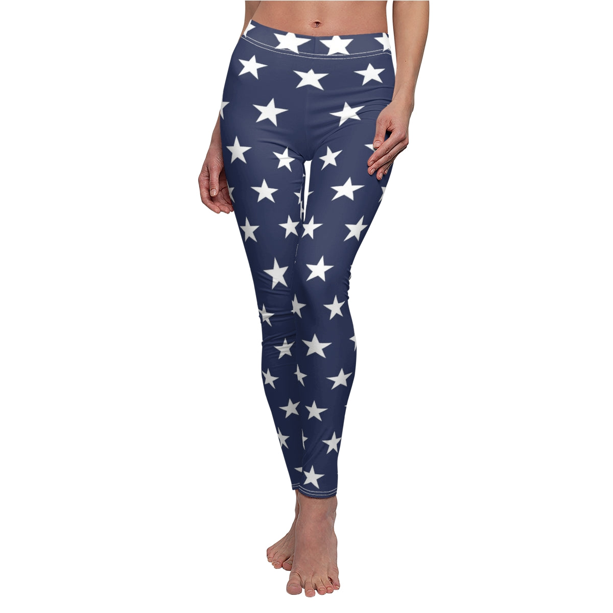 White Stars Women's Leggings