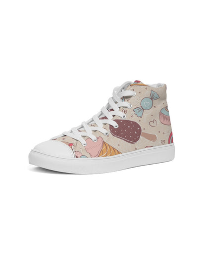 Sweet Tooth Men's High Top Canvas Shoe